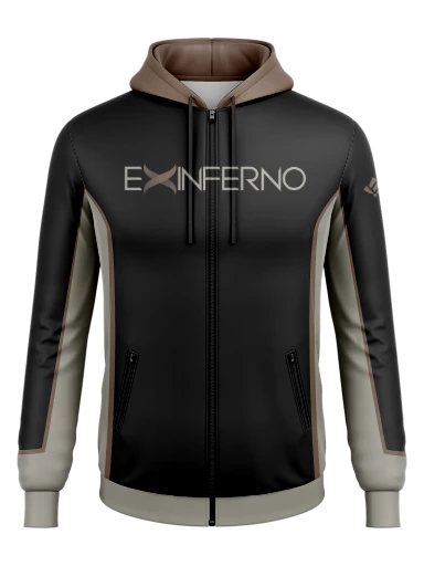Team Brown Hoodie (Zip) preview, front
