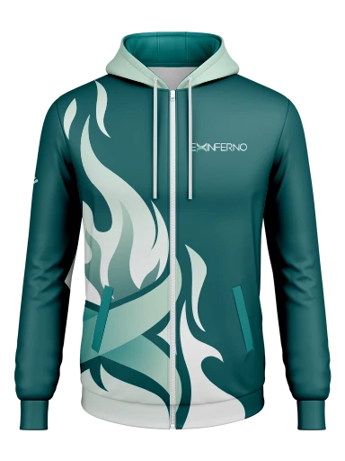 S1 2026 Team Teal Hoodie preview, front