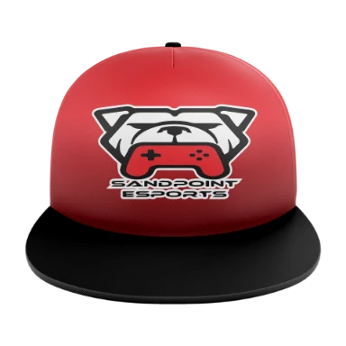 5 Panel Solid Flat Bill Cap preview, front
