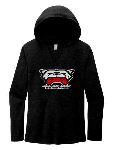 District Women's Perfect Tri Long Sleeve Hoodie preview, front