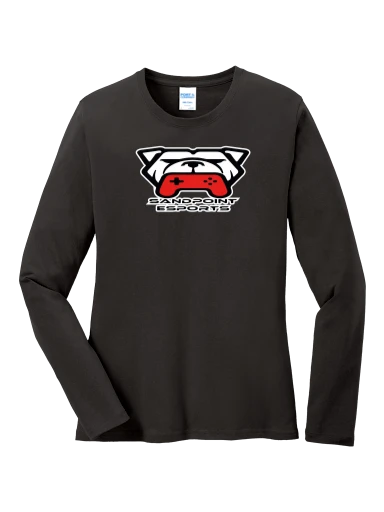 Women's Long Sleeve Core Cotton Tee preview, front