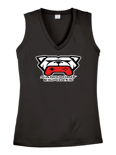 Sport-Tek Women's Sleeveless PosiCharge Competitor V-Neck Tee preview, front