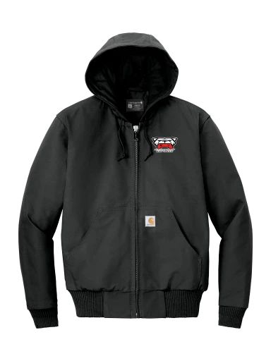 Carhartt Tall Quilted-Flannel-Lined Duck Active Jac preview, front