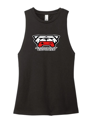 District Women's Perfect Tri Muscle Tank preview, front