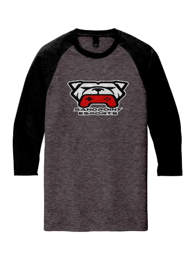 District Perfect Tri 3/4-Sleeve Raglan preview, front
