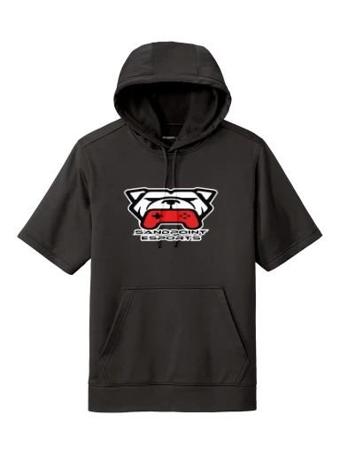 Sport-Tek Sport-Wick Fleece Short Sleeve Hooded Pullover preview, front