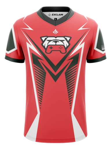 Custom Dual Neck Esports Jersey preview, front