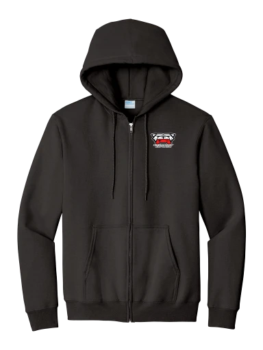 Essential Fleece Full-Zip Hooded Sweatshirt preview, front