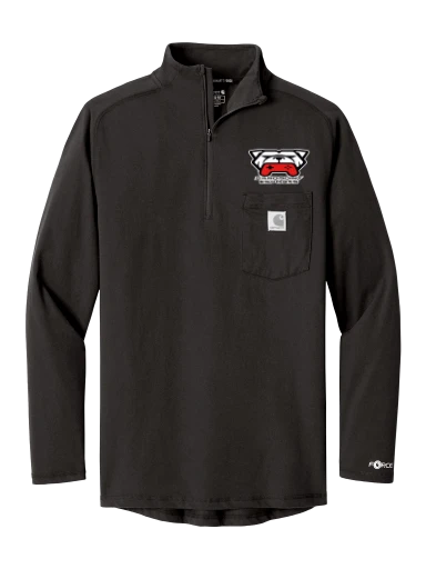 Carhartt Force 1/4-Zip Long Sleeve T-Shirt preview, front