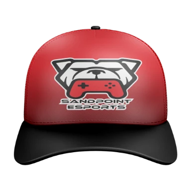5 Panel Curved Trucker Cap preview, front