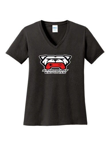 Core Cotton V-Neck Tee preview, front