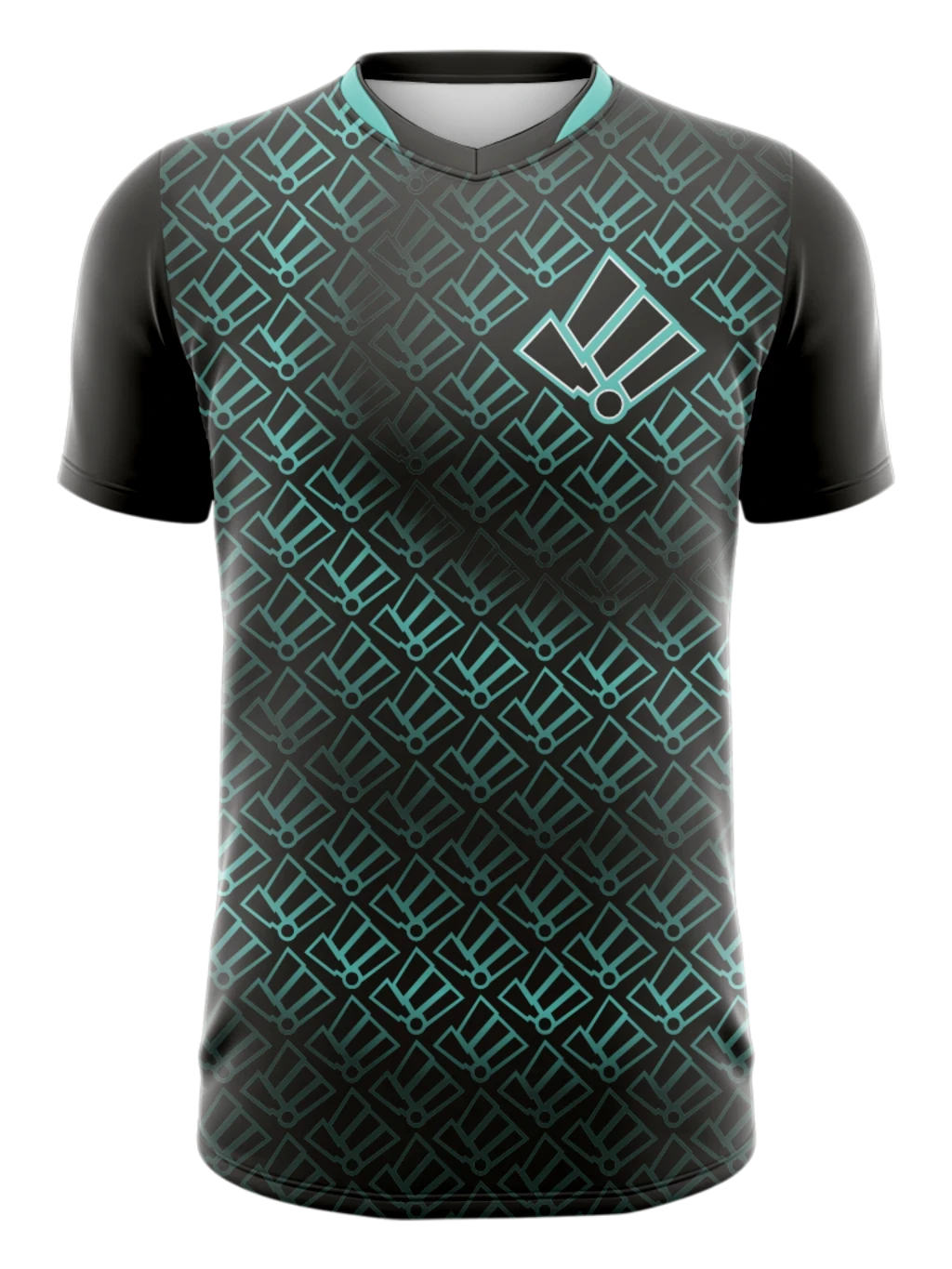 Split Collar Esports Gaming Jersey