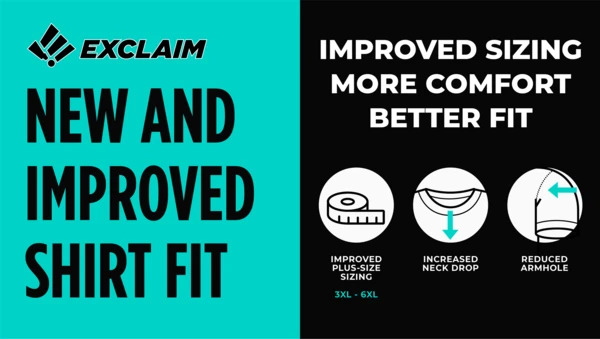 We corrected undersized 3XL–6XL shirts and adjusted the neck drop and armholes to improve comfort, proportions, and overall fit.